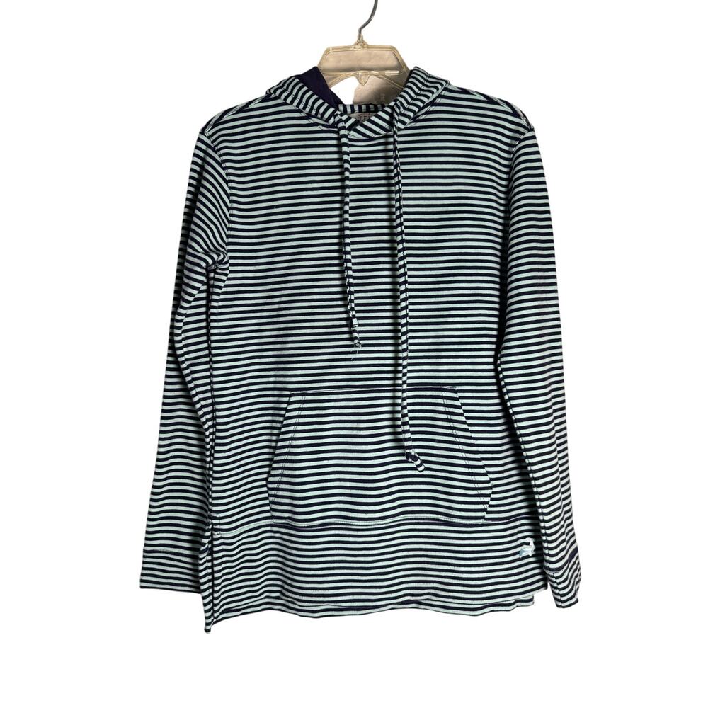 Cuffy’s Cape Cod Striped Hoodie Pullover Small